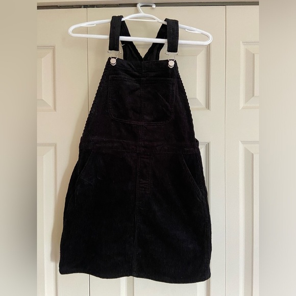 twik Dresses & Skirts - BLACK CORDUROY JUMPER